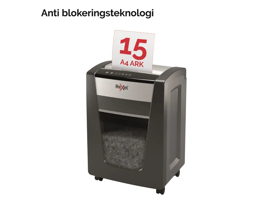 Makulator Rexel Momentum M515 mikromakulering 2x15mm (P-5)