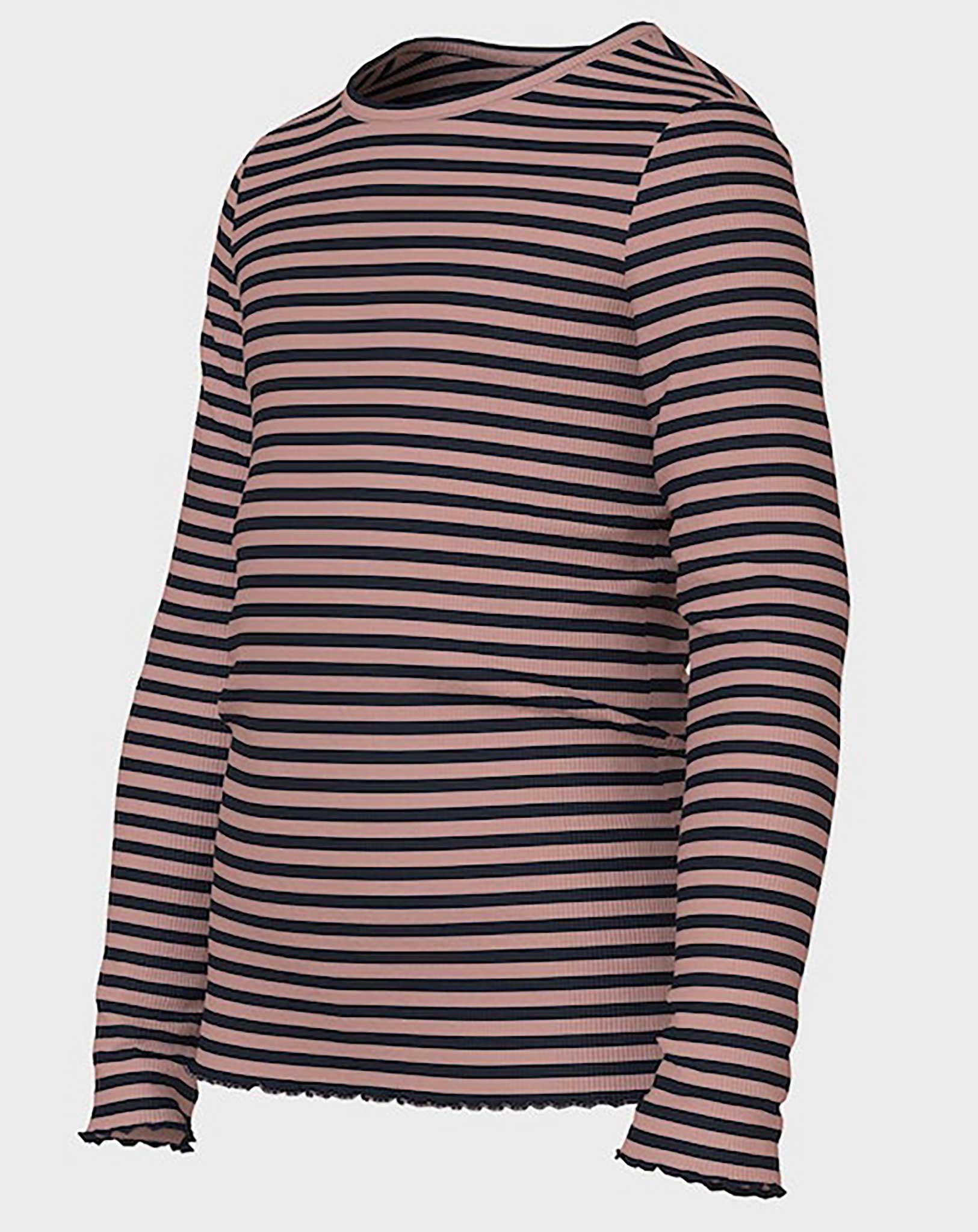 Langarmshirt NKFVEMMA STRIPES in dark sapphire