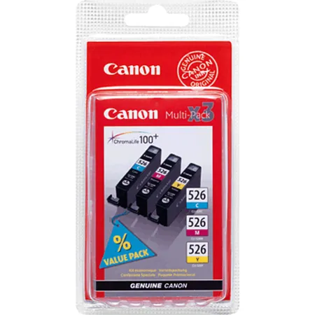 Canon Tintenpatrone CLI526 Multipack je 1x cyan, magenta, gelb