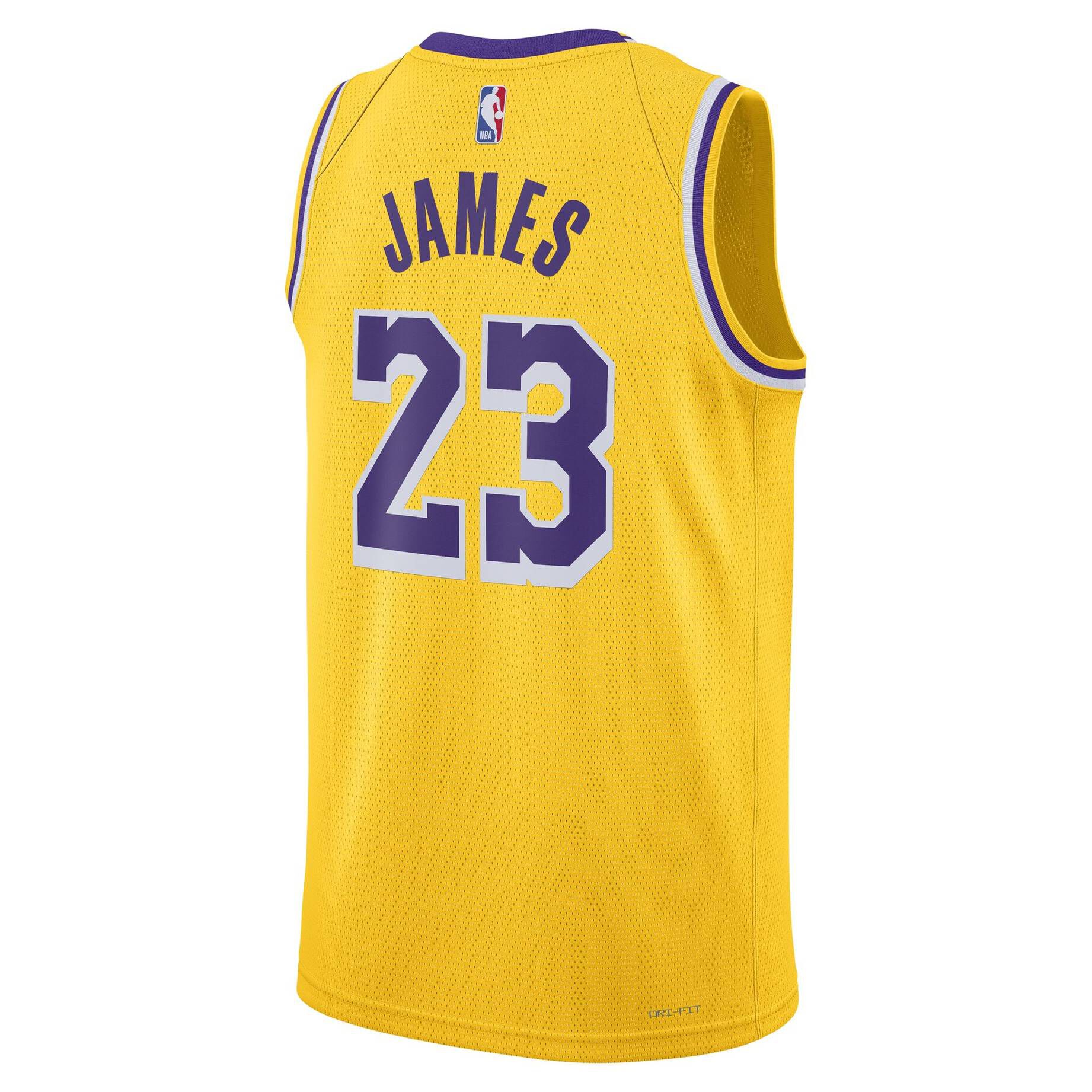 Nike| Herren Basketballtrikot NBA LOS ANGELES LAKERS LEBRON JAMES-SWINGMAN JERSEY ICON