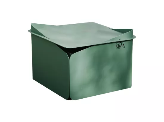 Krak Brasero 3en1 vert provence - levant + grille + plateau vert provence