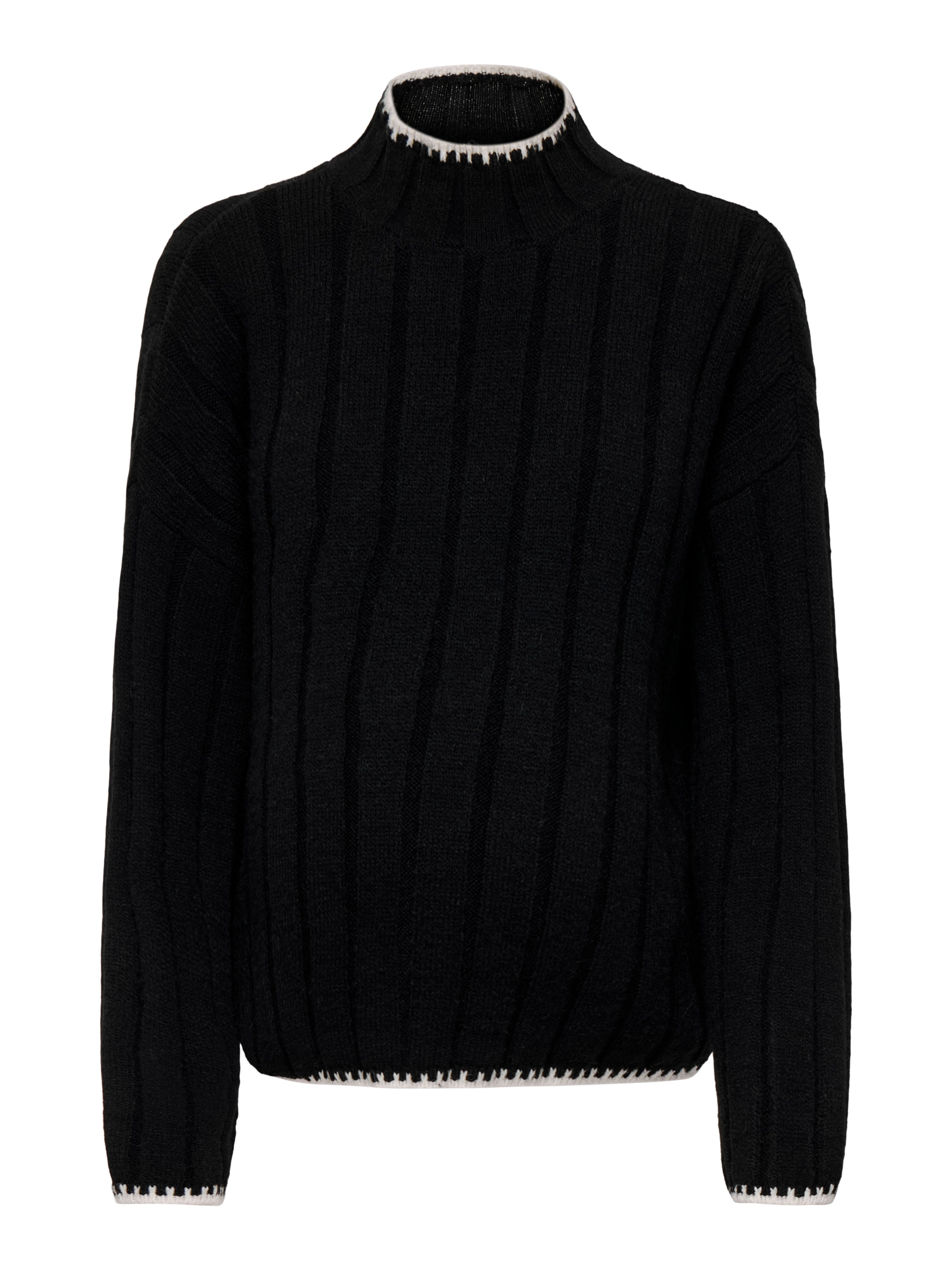 OLMCHICK Strickpullover Black
