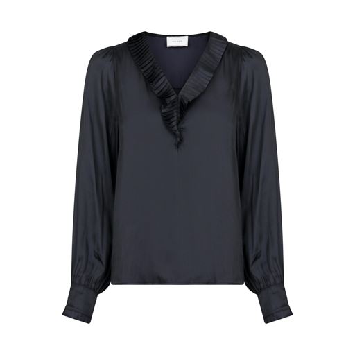 Neo Noir Pellini Sateen Bluse, Black, 36