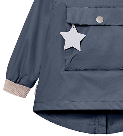 Mini A Ture Sommerjacke - MatBaby Vito Fleece Anorak - Ombre Blu