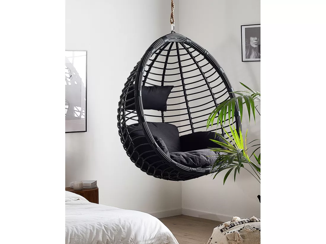 Fauteuil suspendu TOLLO Noir