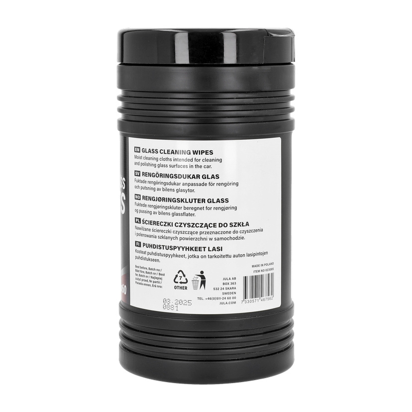 Rengjøringskluter for glass 60-pk