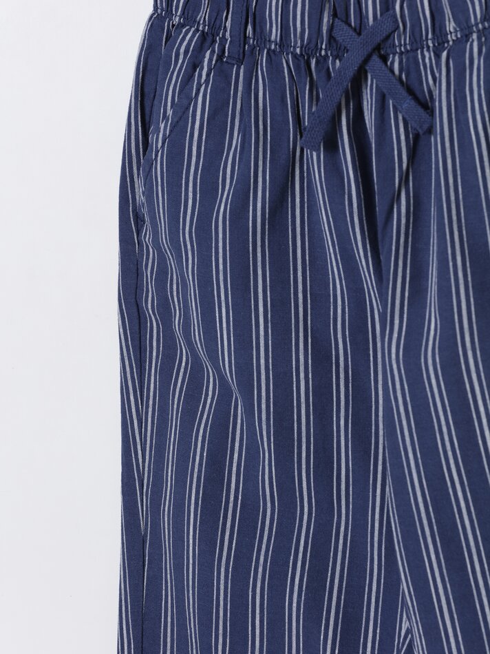 Calça jogger rústica - Azul-marinho