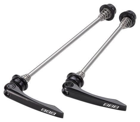 Blocage rapide BBB axe titanium LIGHTBLOCK 130 Noir