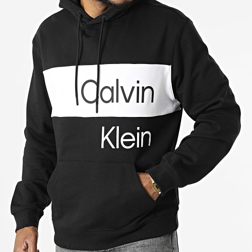 Sweat Capuche Institutional Block 1541 Noir