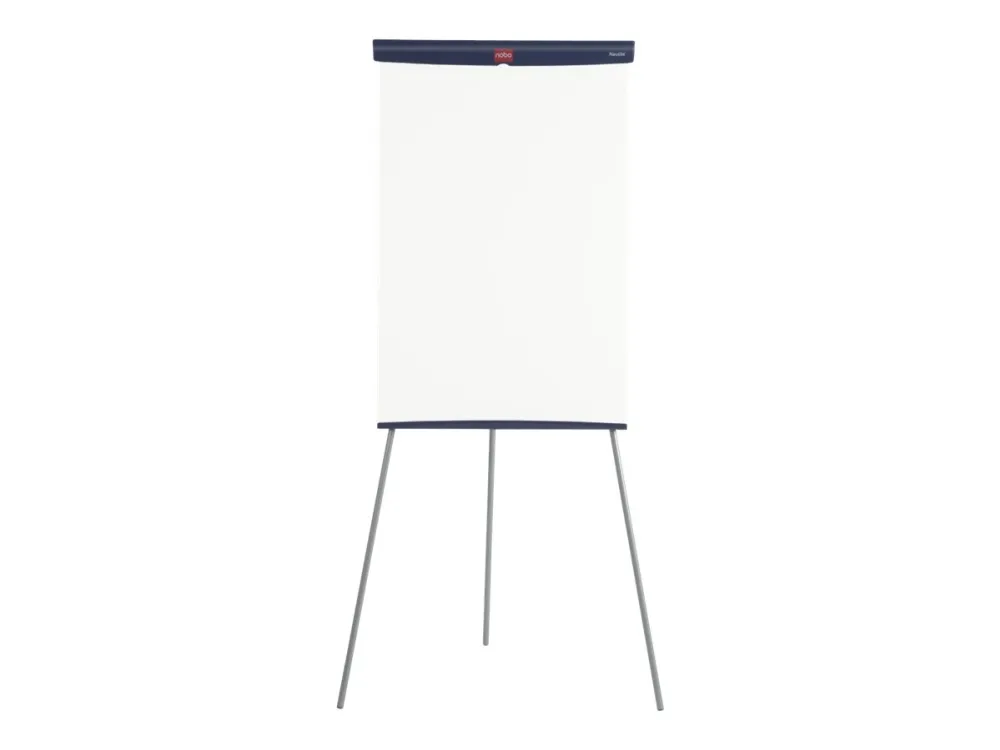 Flipover gulvmodel Nobo Basic med 3 ben og lakeret magnetisk Whiteboard