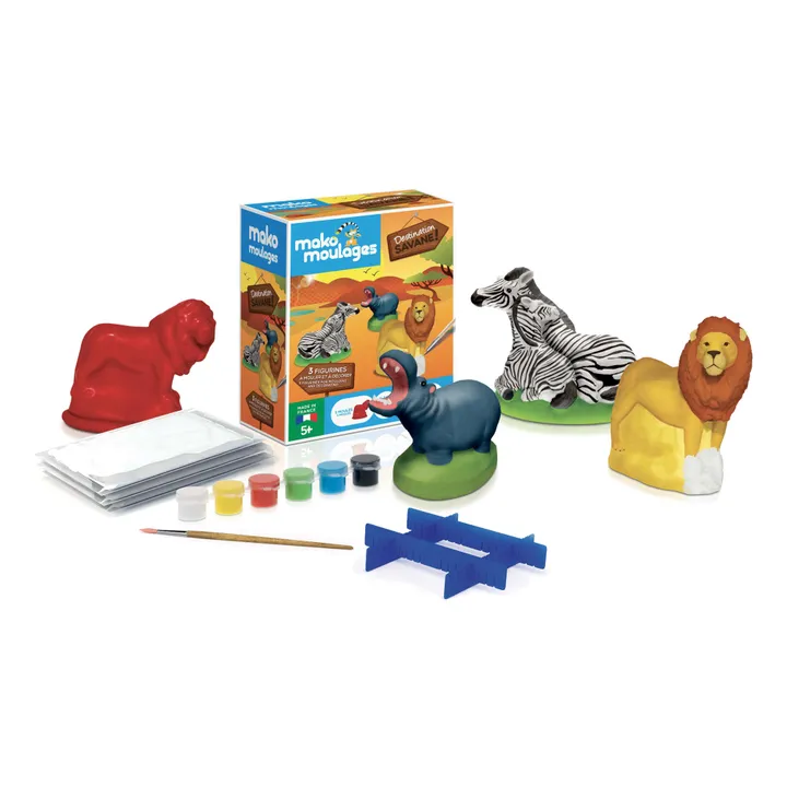 Mako Moulages Coffret Destination Savane - Set de 3