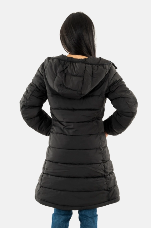 Doudounes guess jeans new aleta jblk jet black a996