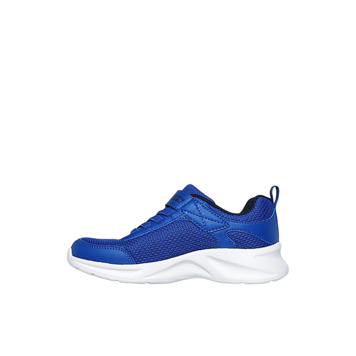 2X les points-Dynamatic-jb-Baskets - Talon plat - Bleu