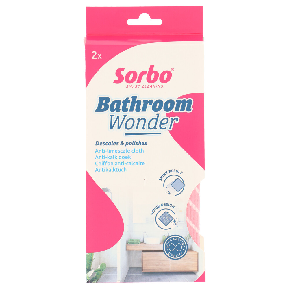 Sorbo Microvezel Anti-Kalkdoek 33x43 cm2 stuks