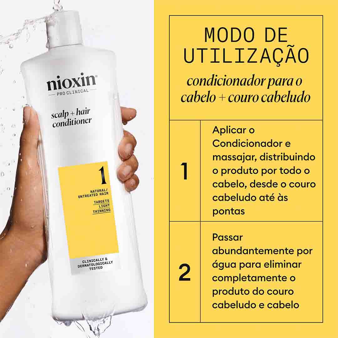 Nioxin Sistema 1 Condicionador - 1000ml