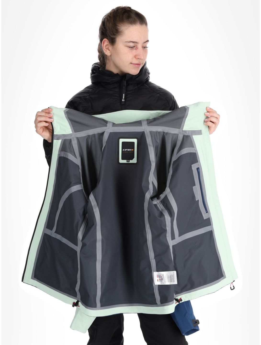 Datteln hardshell ski-jas dames