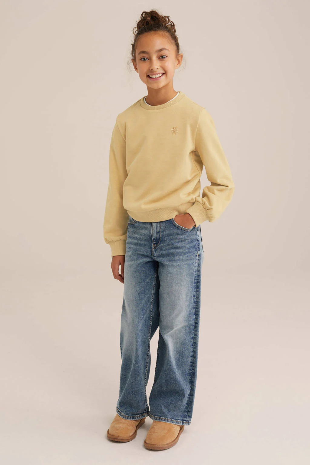 WE Fashion sweater beige