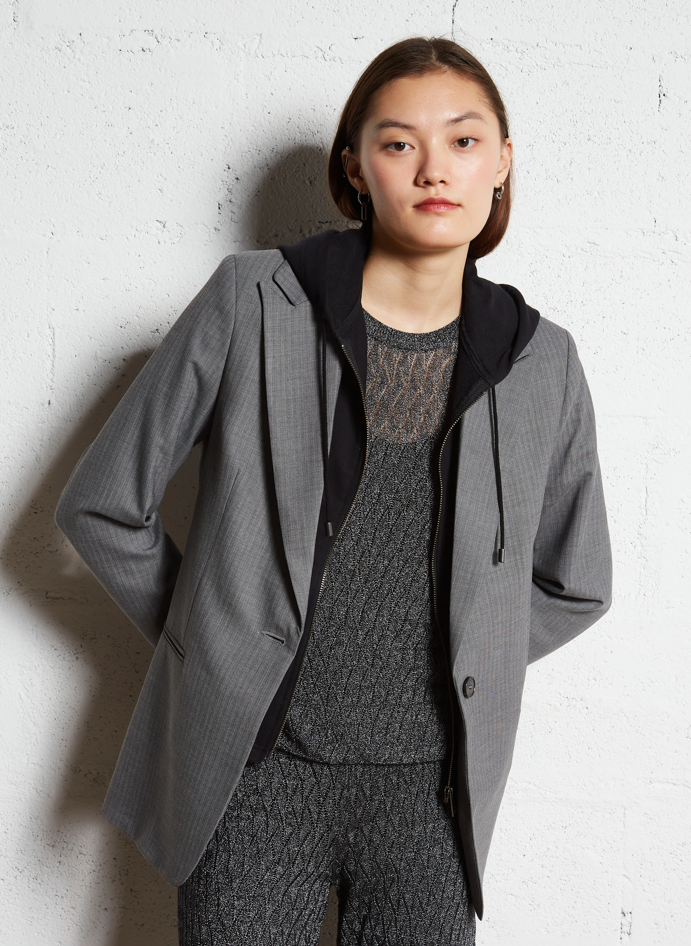 Veste de tailleur | Gris