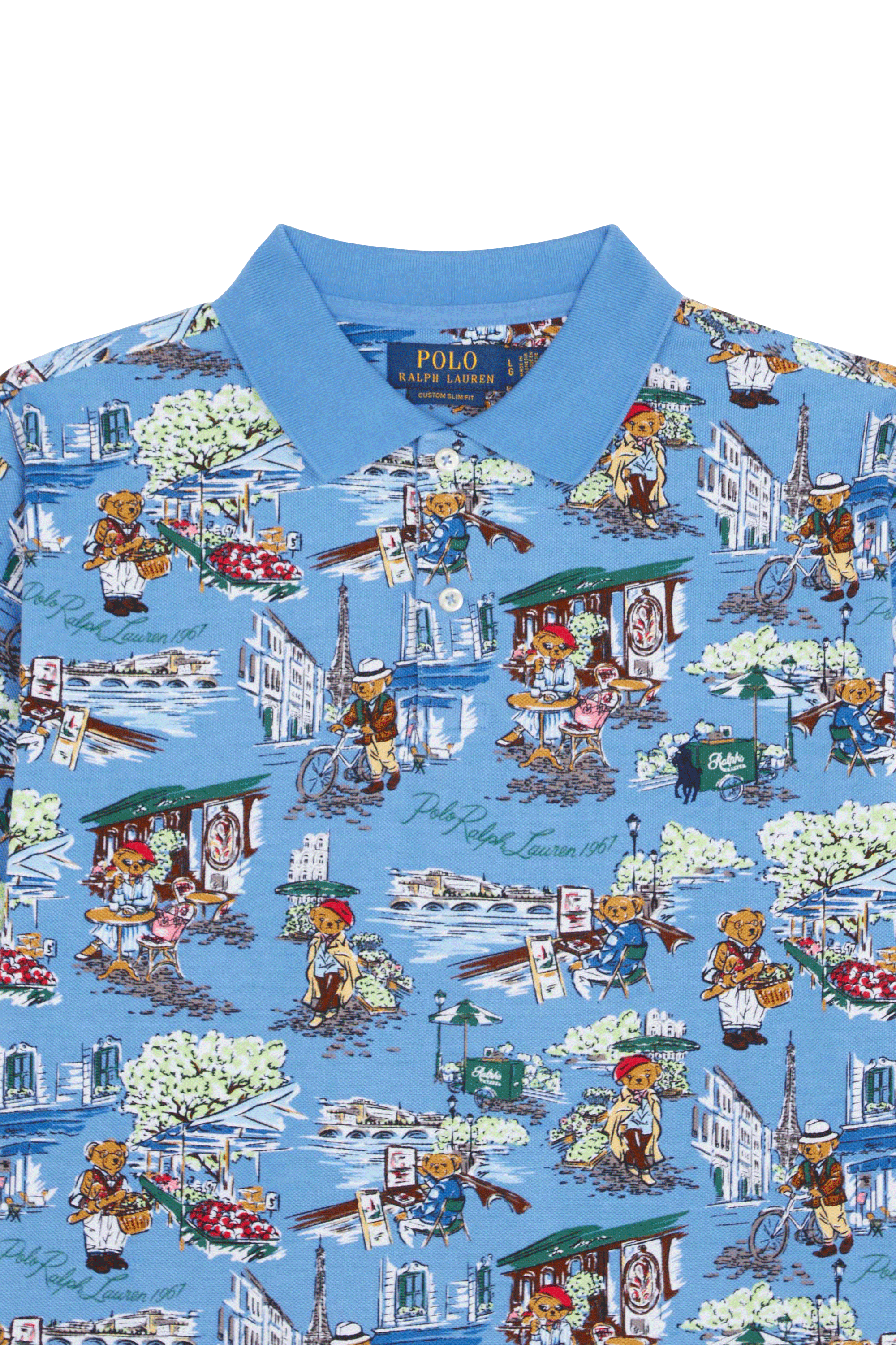 POLO RALPH LAUREN Polo PRINTED MESH Multicolore