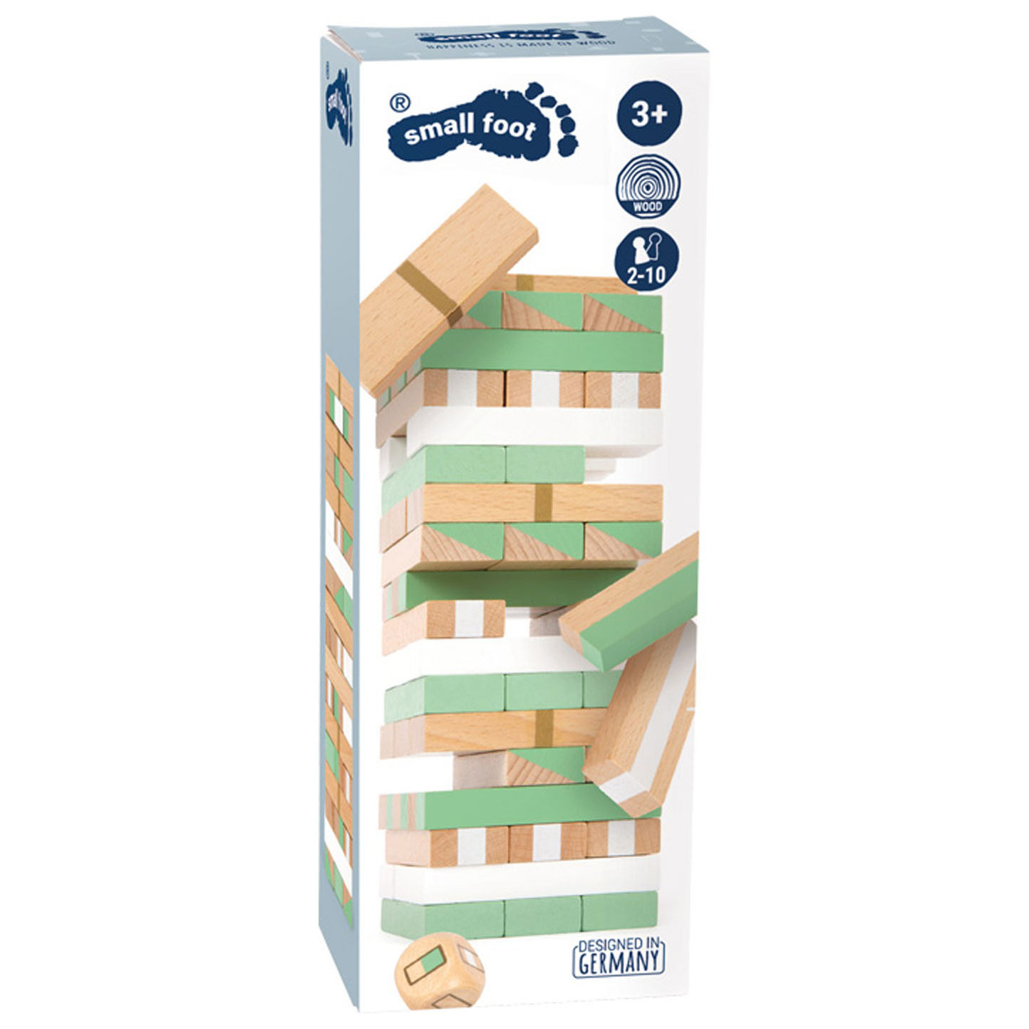 Small Foot-Houten Wiebeltoren Spel Gouden Editie