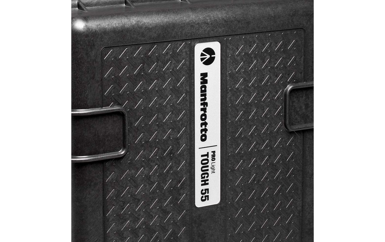 Koffer PRO Light Tough TH-55 Schwarz<br>Strapazierfähiger, leichter Schalenkoffer