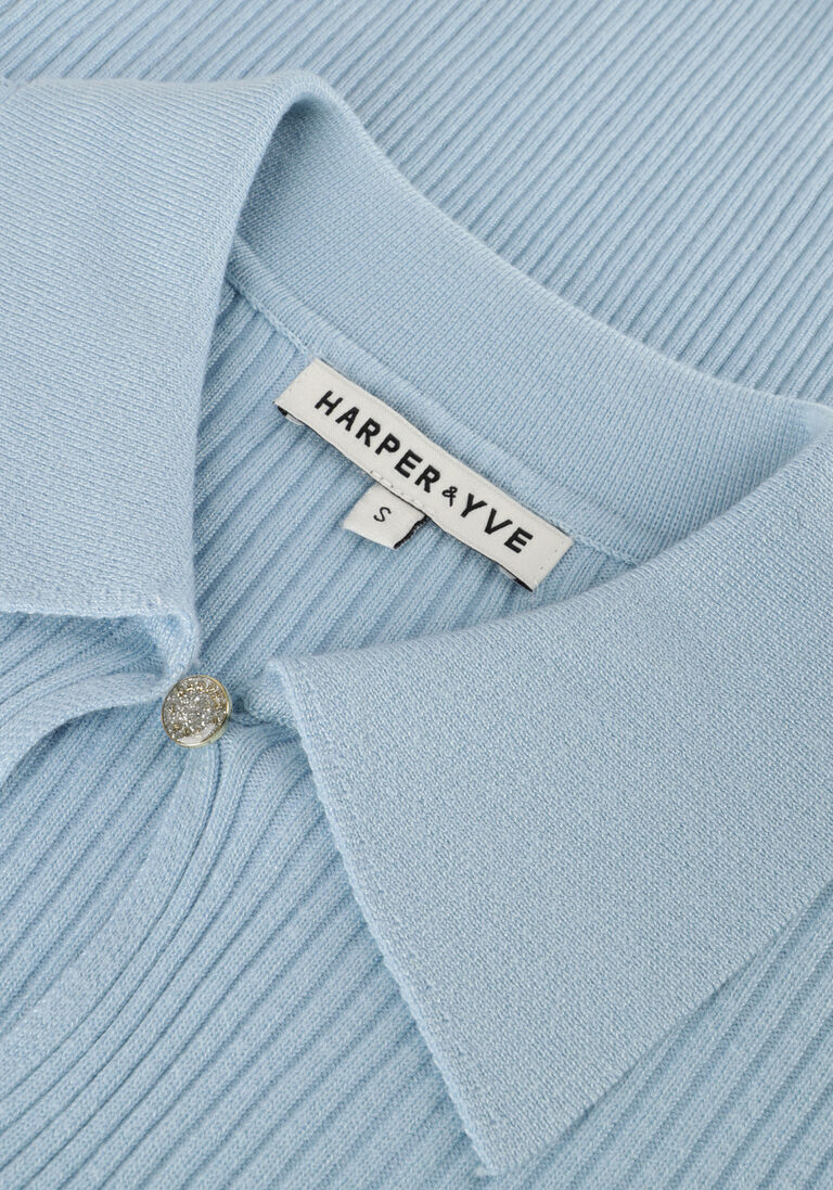 HARPER & YVE blauwe harper & yve trui yenn-ls