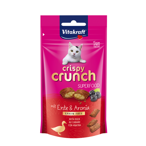 crispy crunch canard et baie d'aronia 60g