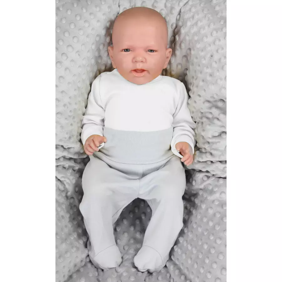 TupTam Jungen Baby Body Langarm 5er Pack weiß