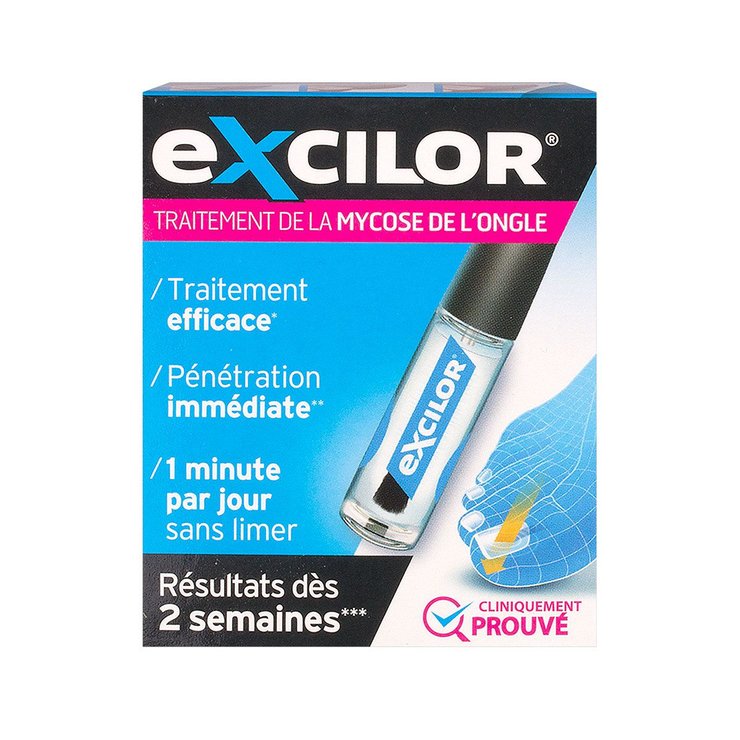 Excilor mycose de l'ongle 3,3ml