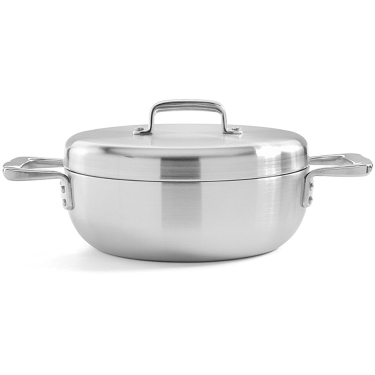 Samuel Groves Serveringspanne med lokk 24 cm, rustfritt stål