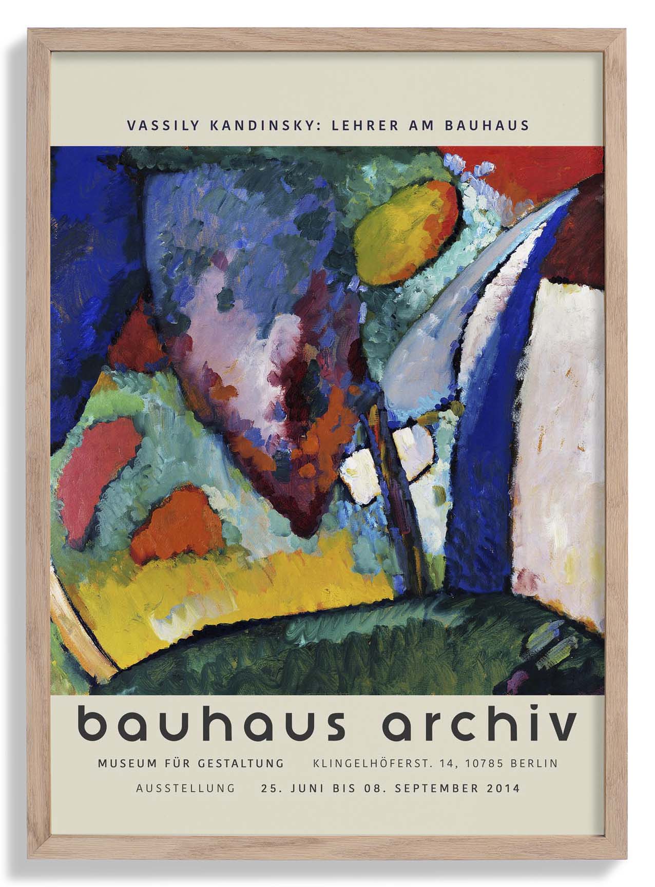 Der Wasserfall von Wassily Kandinsky Ausstellung