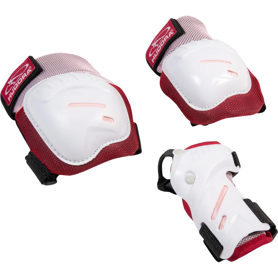 HUDORA® Biomechanisches Protektoren Set Comfort rosa