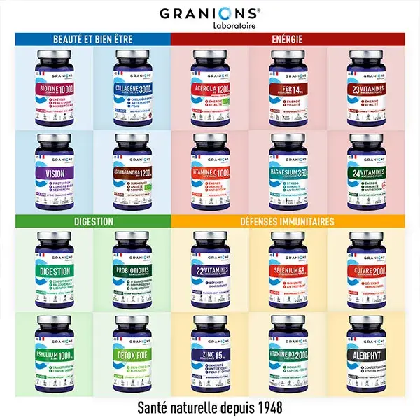 Granion Morosil ® 400 mg - Perte de Poids - 60 Comprimés -Format 2 Mois
