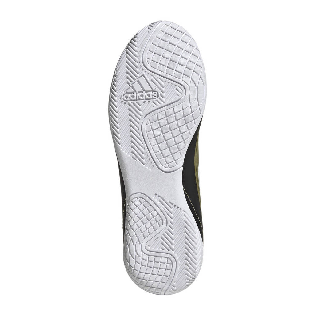 adidas F50 Club Messijunior voetbalschoenen goudmetallic/wit/zwart