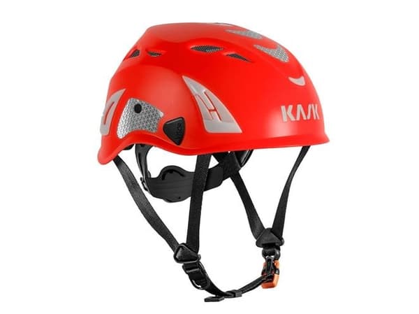 Kask Industrihjelm Superplasma Hi-Vis flou rød