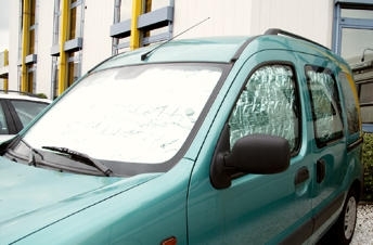 Isoflex Thermomatte Renault Kangoo kurzer Radstand 1997-2007 - Komplett-Set - 8-teilig