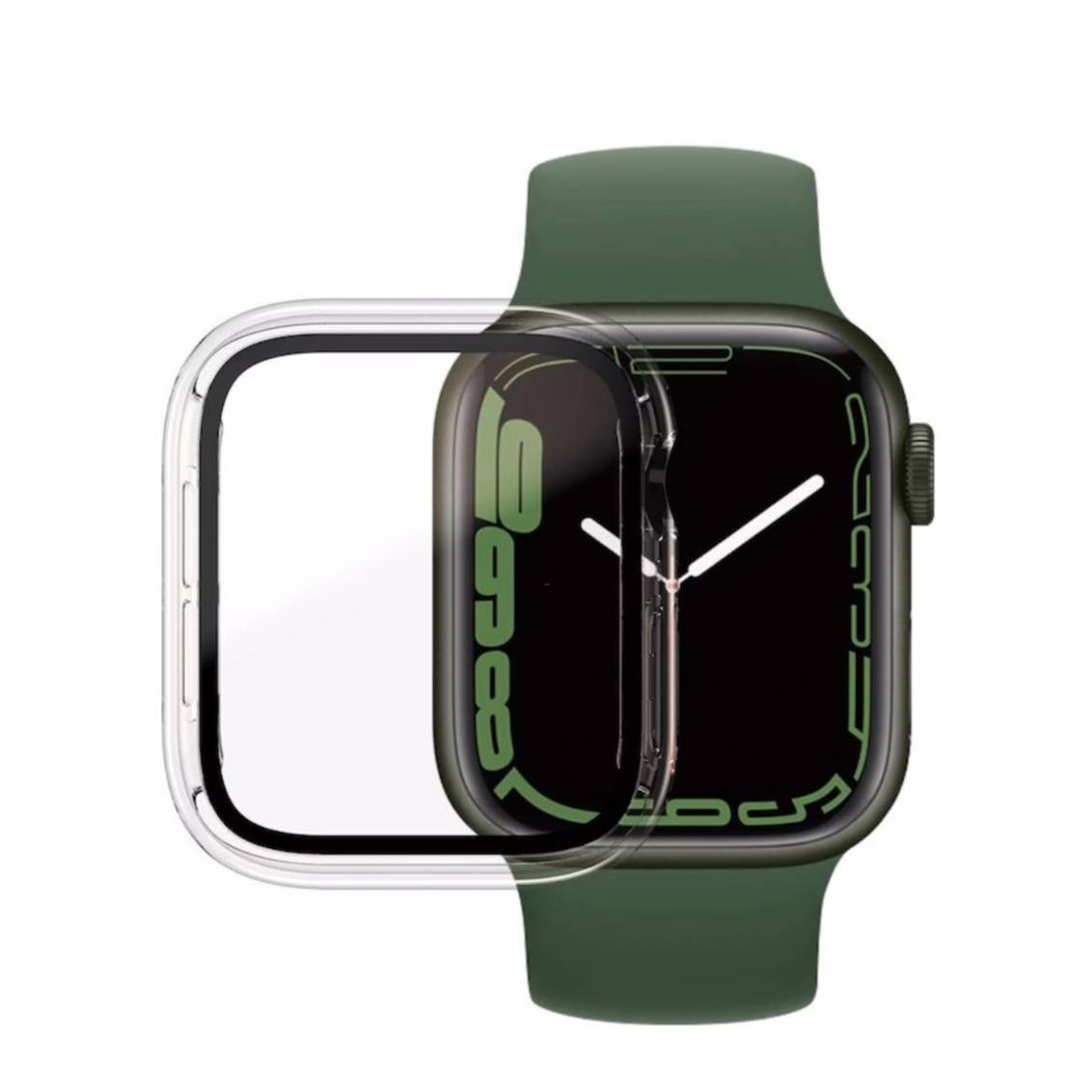 Apple Watch (41 mm) Antibakterielle Panzer Glas Displayschutz (3658) - Transparent