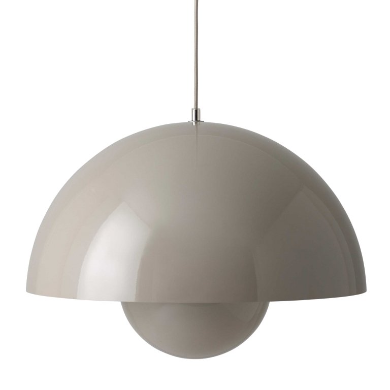 &tradition FlowerPot Big VP2 hanglamp Ø50 grijs/beige