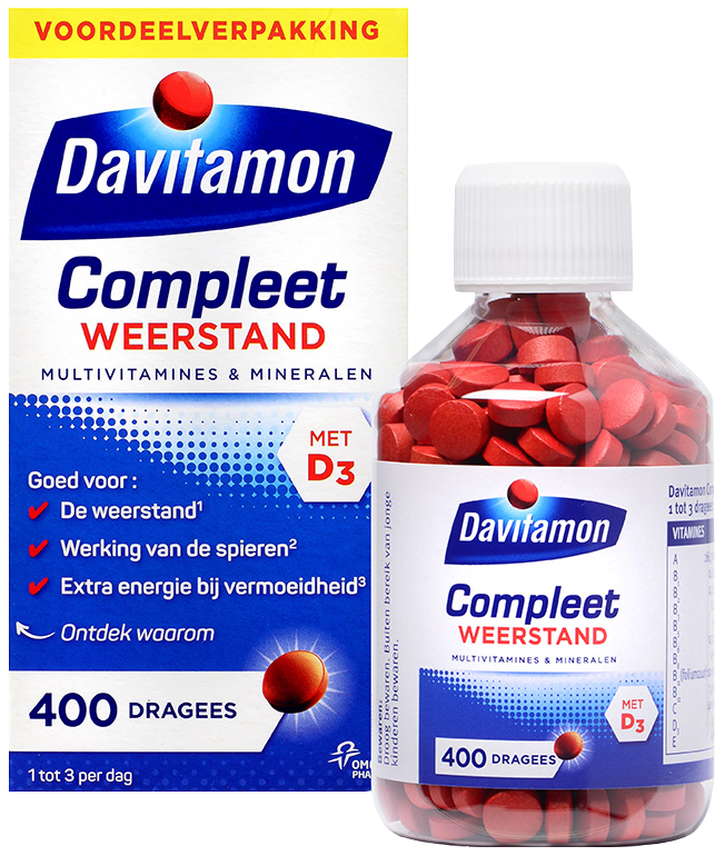 Davitamon Compleet Weerstand 400 dragees