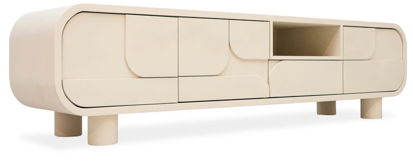 Tv-meubel  Alviano B180 x D40 x H45 cm