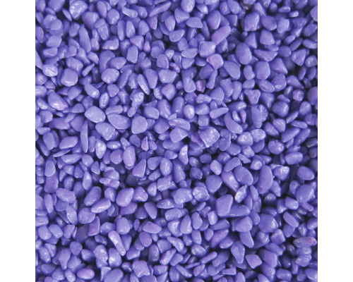 Aquariumgrind, gekleurd grind 3-5 mm 5 kg paars