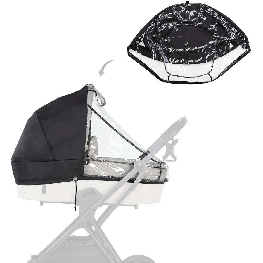 hauck Regenschutz für Babywanne Vision X und Colibri