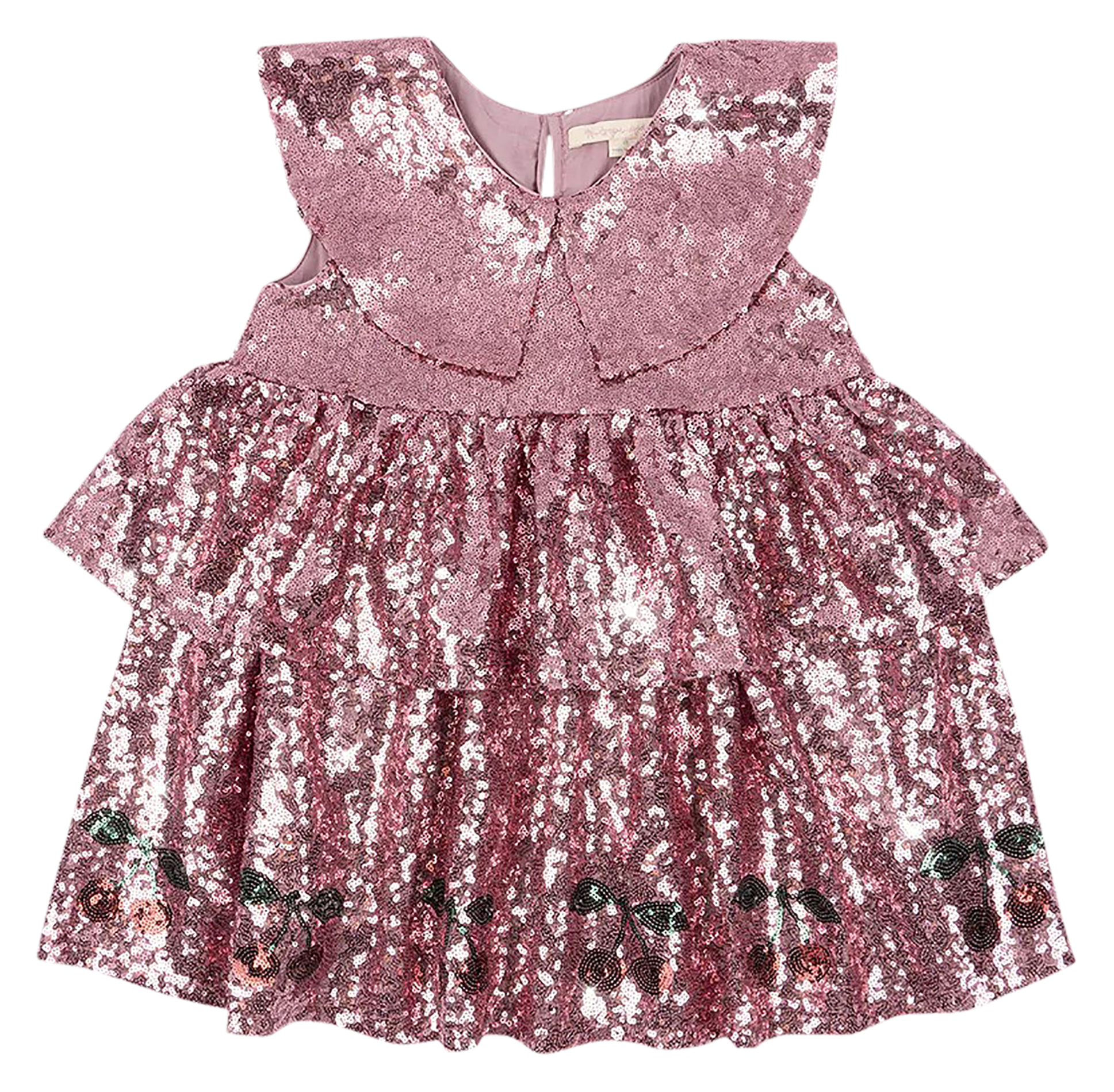 STARLA - Robe courte à sequins| Rose