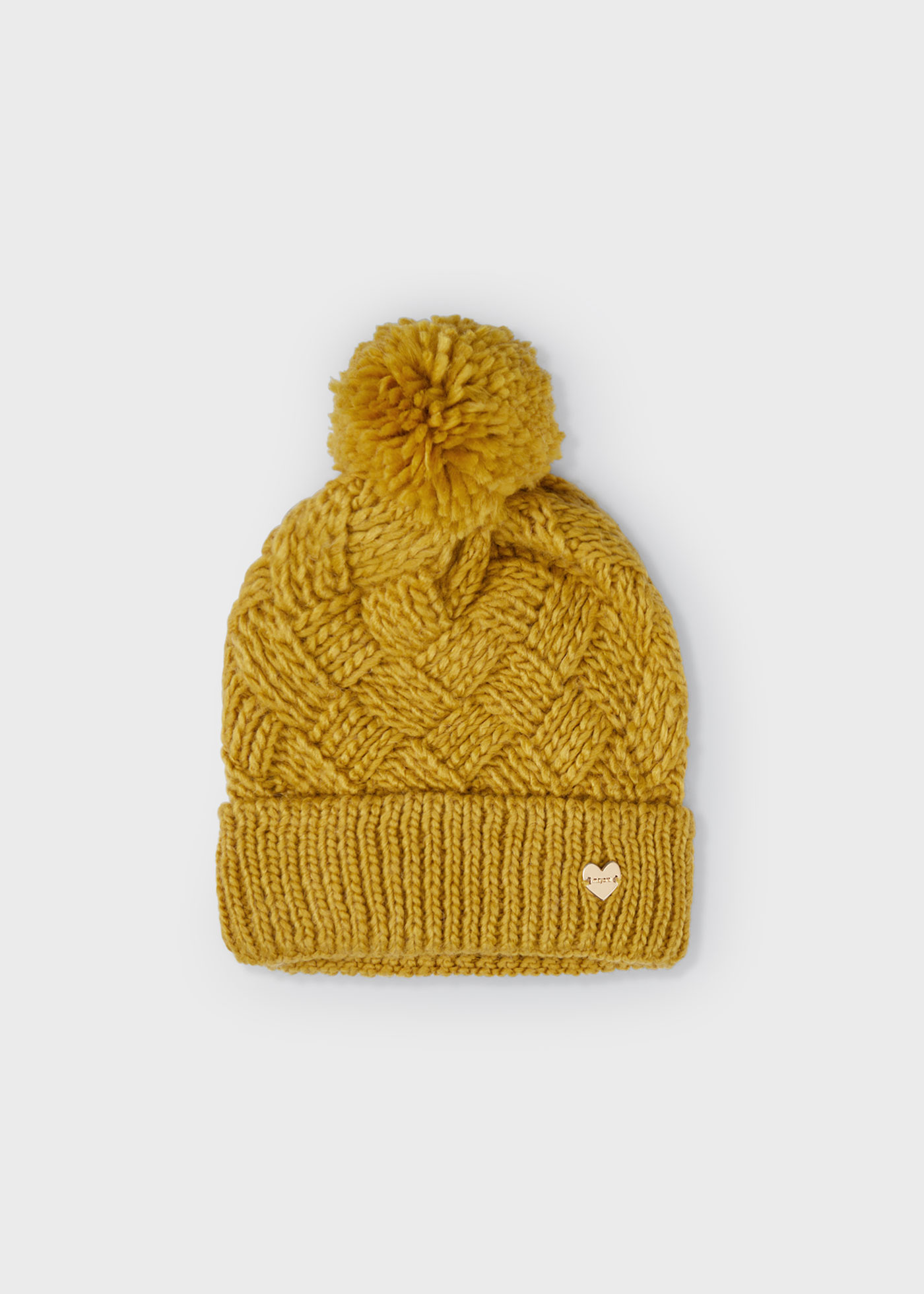 Chapéu com pompom para meninas