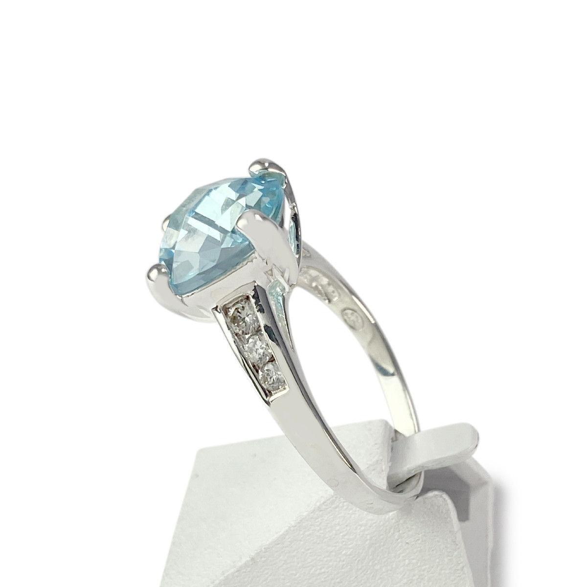 Bague d'occasion argent 925 zirconias