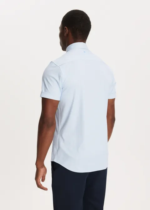 Overhemd stretch blauw (BLW.L)