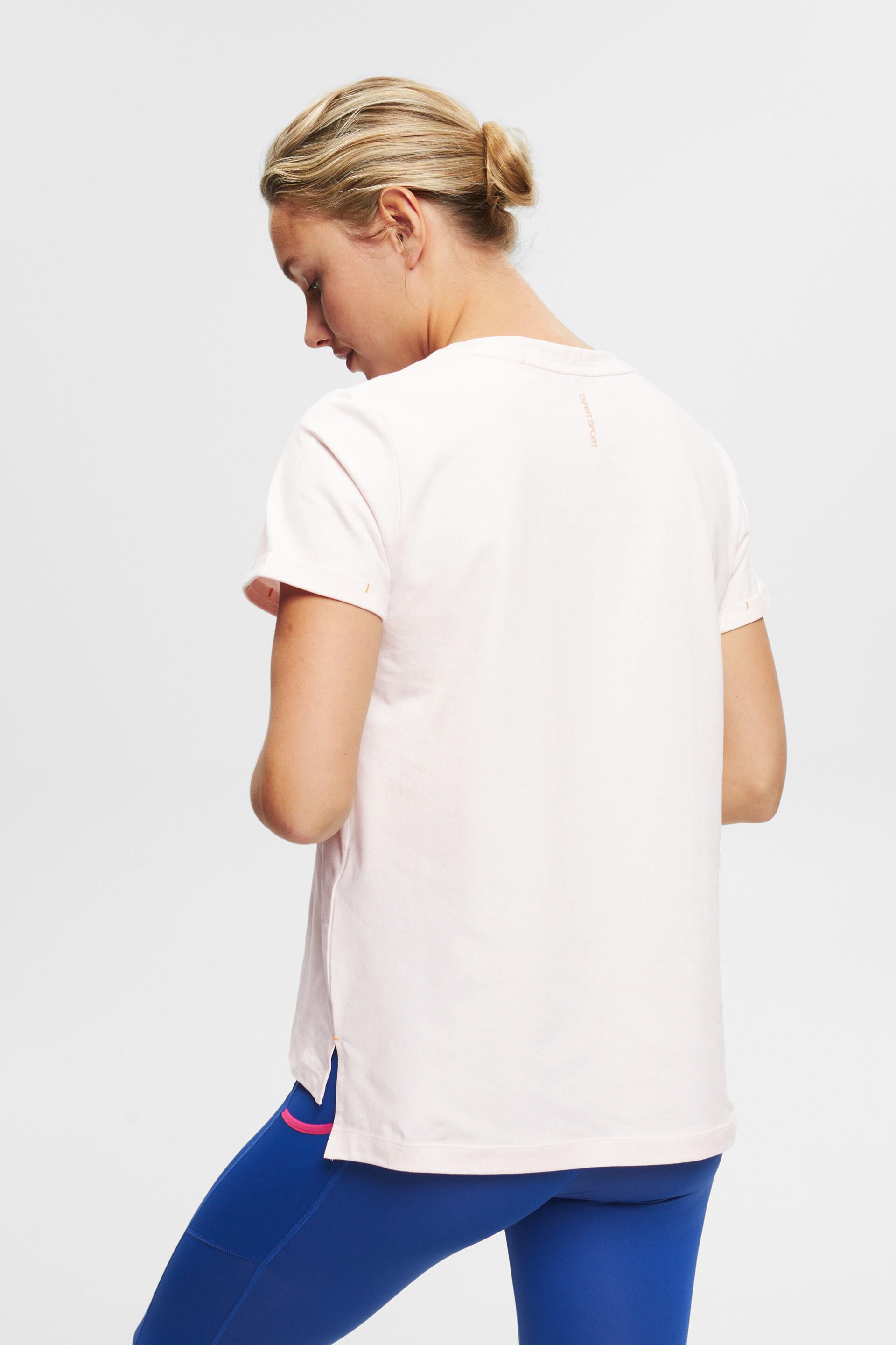 T-shirt en coton d’allure sportive