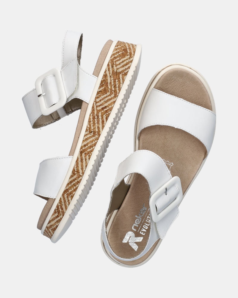 Rieker Sandalen  - wit