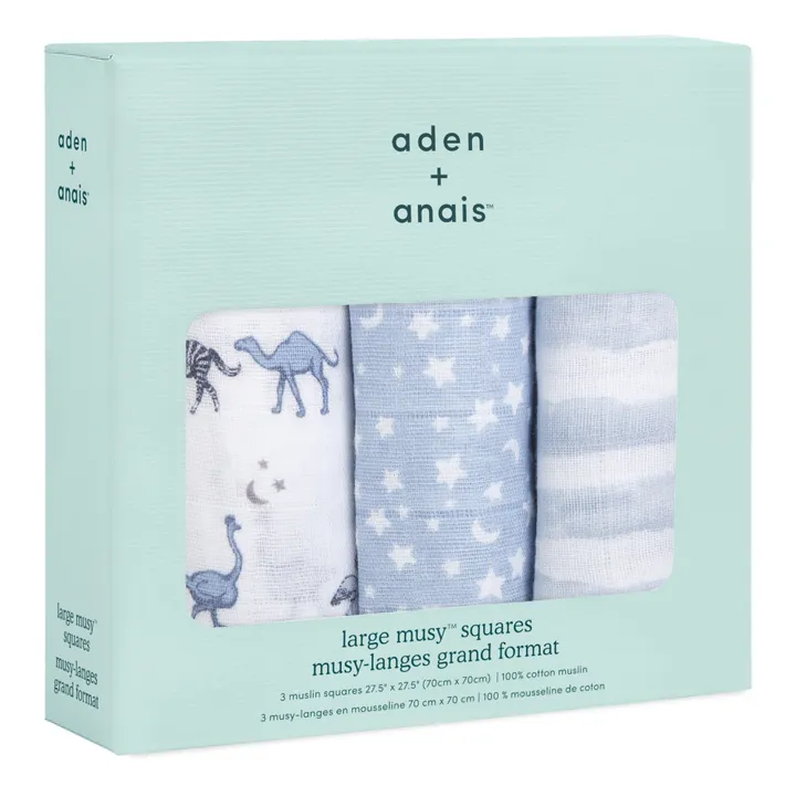 aden + anais Musy langes en mousseline Rising Star - Set de 3