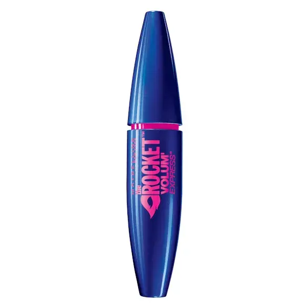 Máscara para cílios Maybelline The Rocket Volum'Express preta 9,6ml